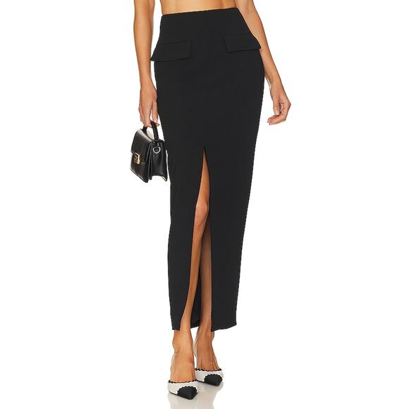 Nicholas 'Ayada' Black Polyester Skirt Size 2 - Picture 1 of 4